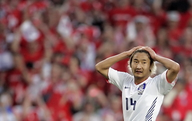 Korea loses to Switzerland, 2-0