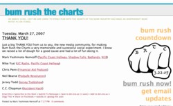 Bum Rush The Charts